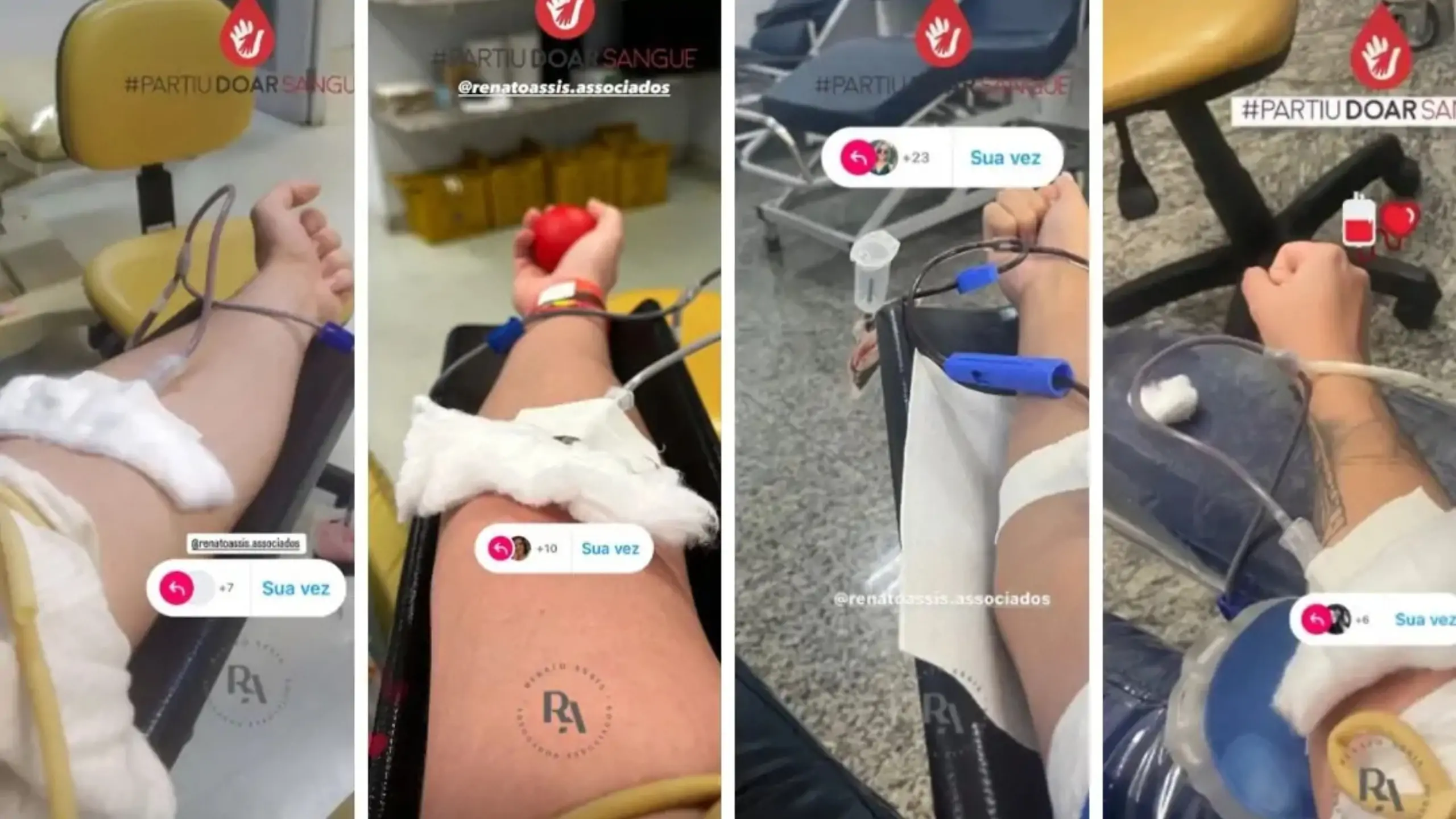 RA realiza ação de incentivo a doação de sangue