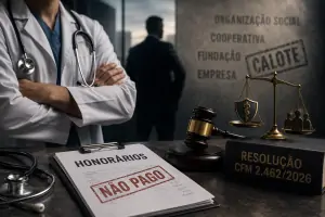 A indústria do calote médico